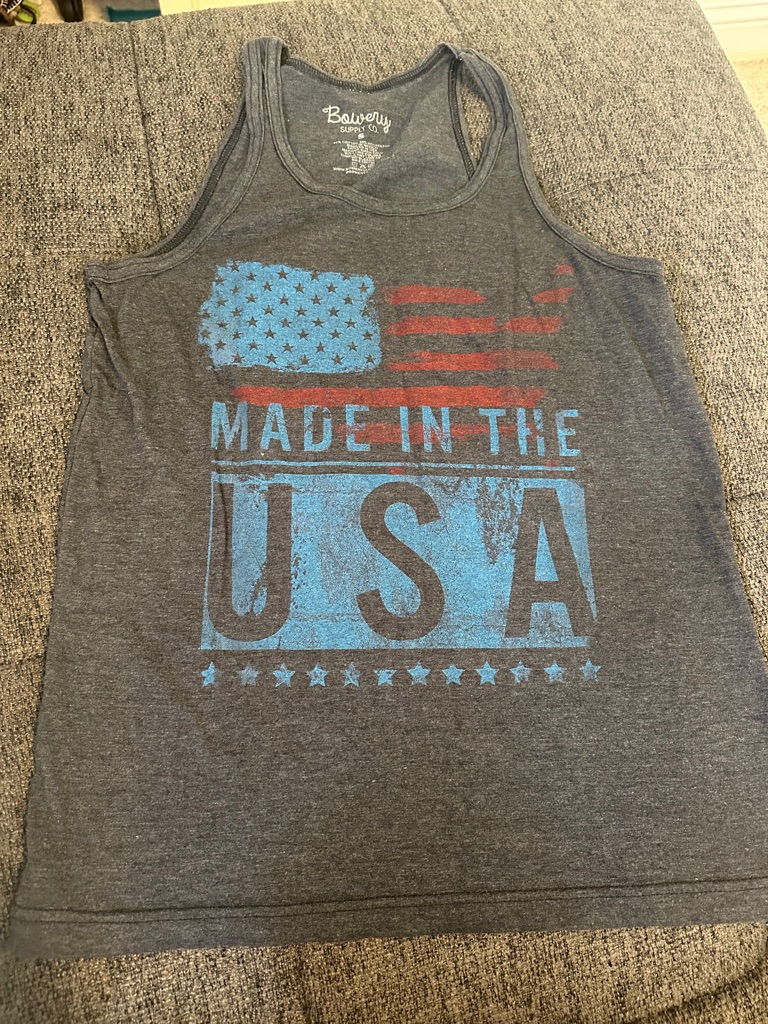 Size Small Bowery Supply Co Made In The Usa